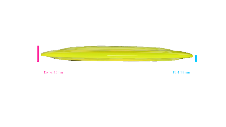 Discmania C-Line DD3 Distance Driver Profile View