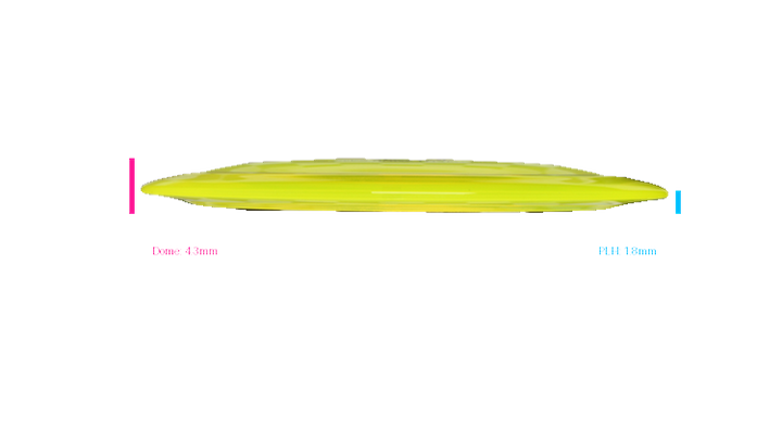Discmania C-Line DD3 Distance Driver Profile View