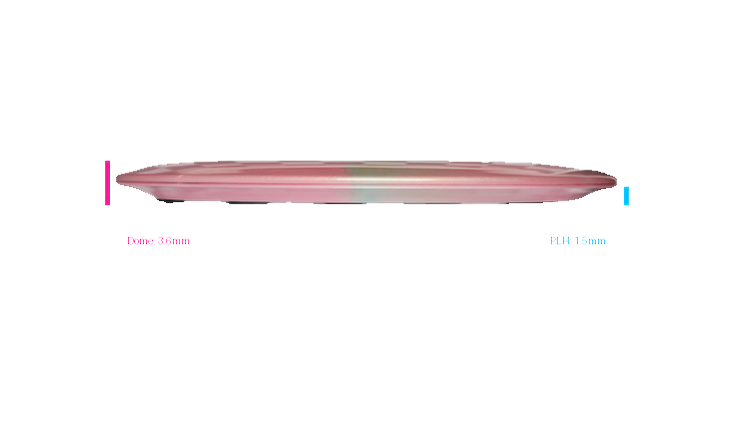 Discraft 2026 Anthony Barela Tour Series Titanium Cigarra Fairway Driver Profile View