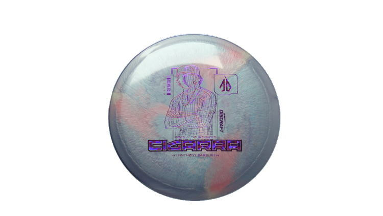Discraft 2026 Anthony Barela Tour Series Titanium Cigarra Fairway Driver Front View