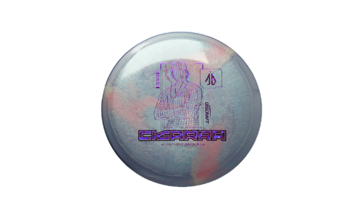 Discraft 2026 Anthony Barela Tour Series Titanium Cigarra Fairway Driver Front View