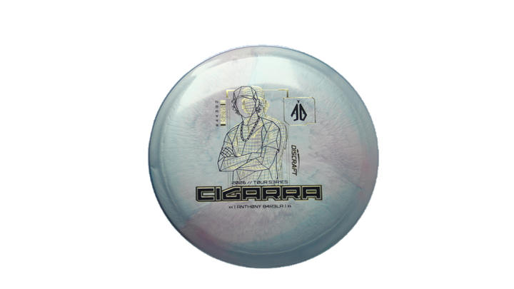 Discraft 2026 Anthony Barela Tour Series Titanium Cigarra Fairway Driver Front View
