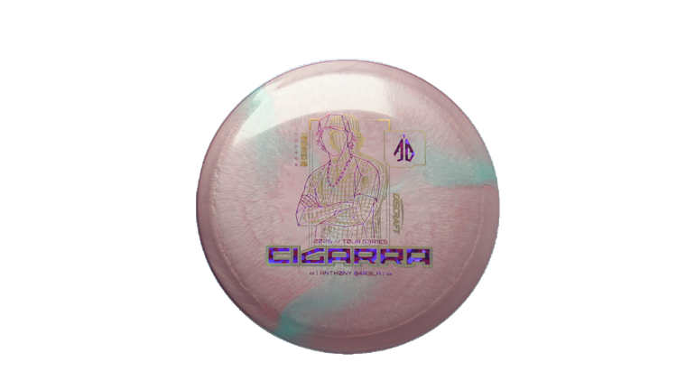 Discraft 2026 Anthony Barela Tour Series Titanium Cigarra Fairway Driver Front View
