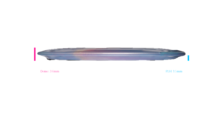 Discraft 2026 Anthony Barela Tour Series Titanium Cigarra Fairway Driver Profile View