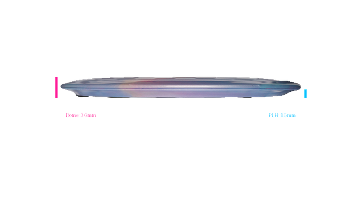 Discraft 2026 Anthony Barela Tour Series Titanium Cigarra Fairway Driver Profile View