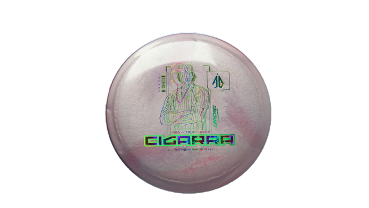 Discraft 2026 Anthony Barela Tour Series Titanium Cigarra Fairway Driver Front View