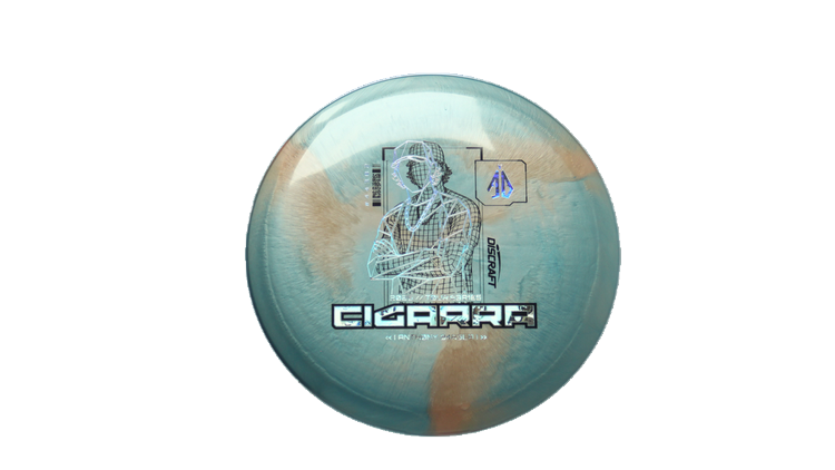 Discraft 2026 Anthony Barela Tour Series Titanium Cigarra Fairway Driver Front View