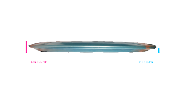 Discraft 2026 Anthony Barela Tour Series Titanium Cigarra Fairway Driver Profile View