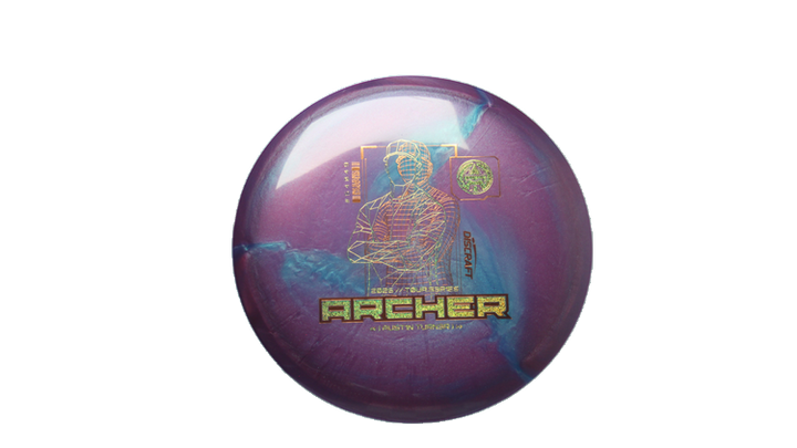 Discraft 2026 Austin Turner Tour Series Titanium Archer Midrange Front View
