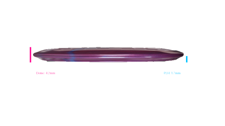 Discraft 2026 Austin Turner Tour Series Titanium Archer Midrange Profile View
