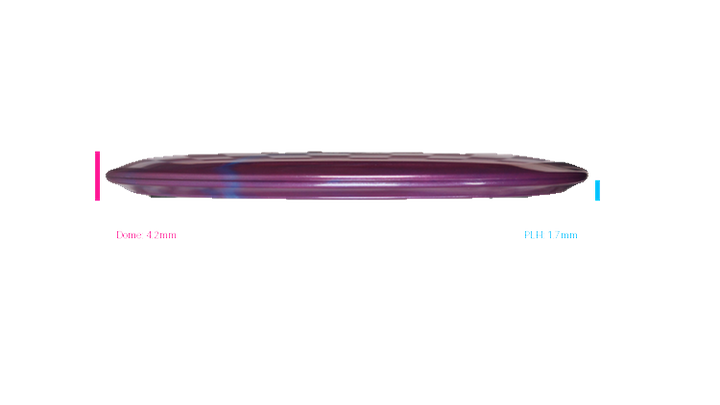Discraft 2026 Austin Turner Tour Series Titanium Archer Midrange Profile View