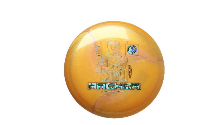 Discraft 2026 Austin Turner Tour Series Titanium Archer Midrange Front View