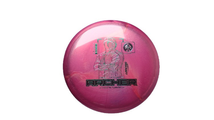 Discraft 2026 Austin Turner Tour Series Titanium Archer Midrange Front View
