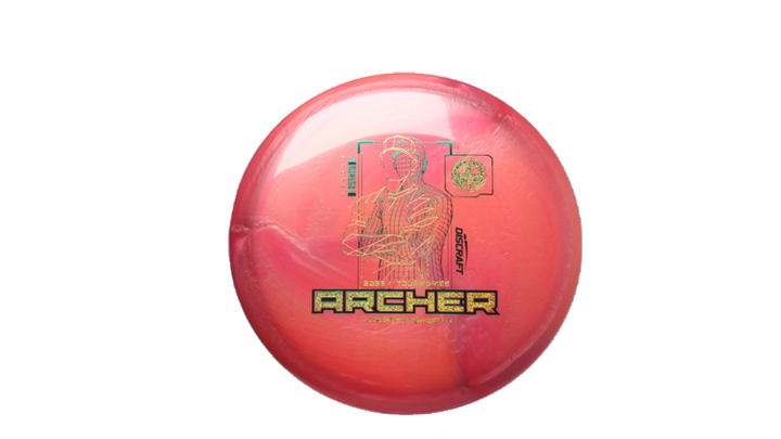 Discraft 2026 Austin Turner Tour Series Titanium Archer Midrange Front View
