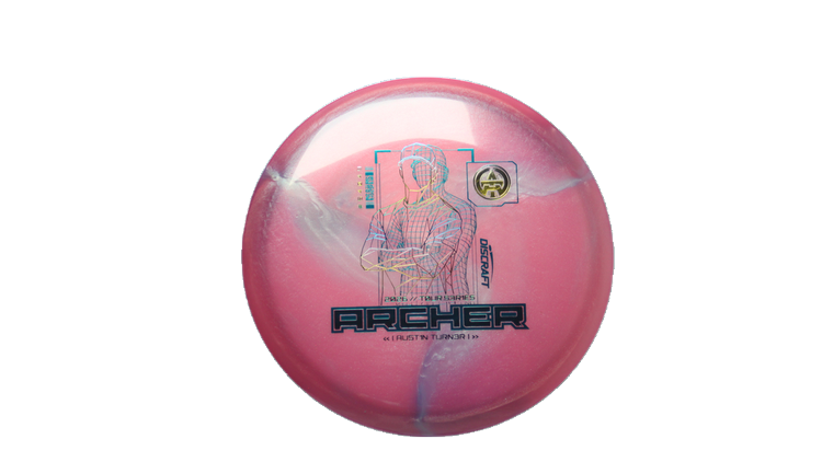 Discraft 2026 Austin Turner Tour Series Titanium Archer Midrange Front View