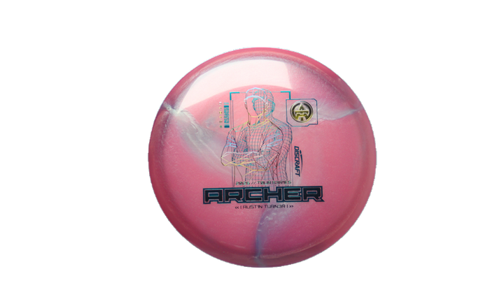 Discraft 2026 Austin Turner Tour Series Titanium Archer Midrange Front View