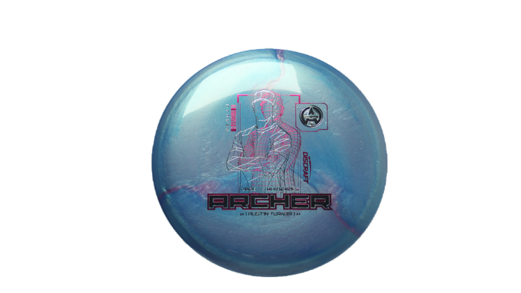 Discraft 2026 Austin Turner Tour Series Titanium Archer Midrange Front View
