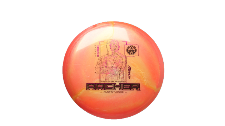 Discraft 2026 Austin Turner Tour Series Titanium Archer Midrange Front View