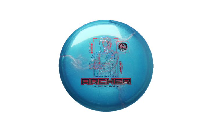 Discraft 2026 Austin Turner Tour Series Titanium Archer Midrange Front View