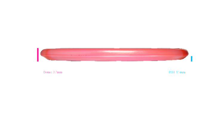Discraft 2026 Holyn Handley Tour Series Titanium Zone SS Putter Profile View