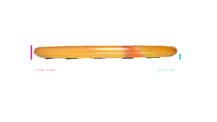 Discraft 2026 Holyn Handley Tour Series Titanium Zone SS Putter Profile View