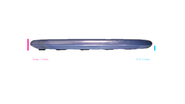 Discraft 2026 Holyn Handley Tour Series Titanium Zone SS Putter Profile View