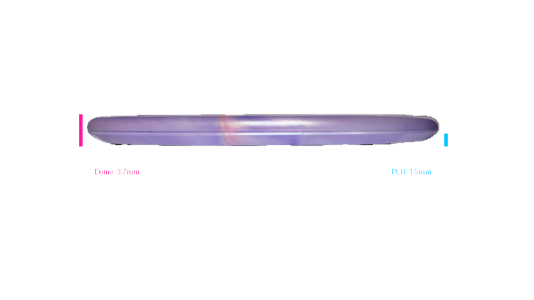 Discraft 2026 Holyn Handley Tour Series Titanium Zone SS Putter Profile View