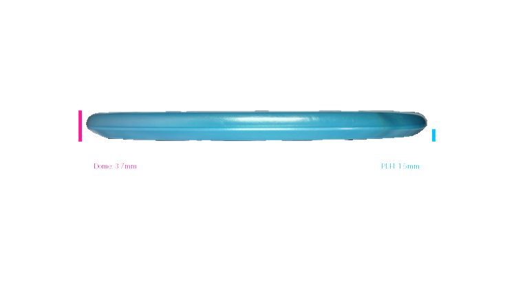 Discraft 2026 Holyn Handley Tour Series Titanium Zone SS Putter Profile View