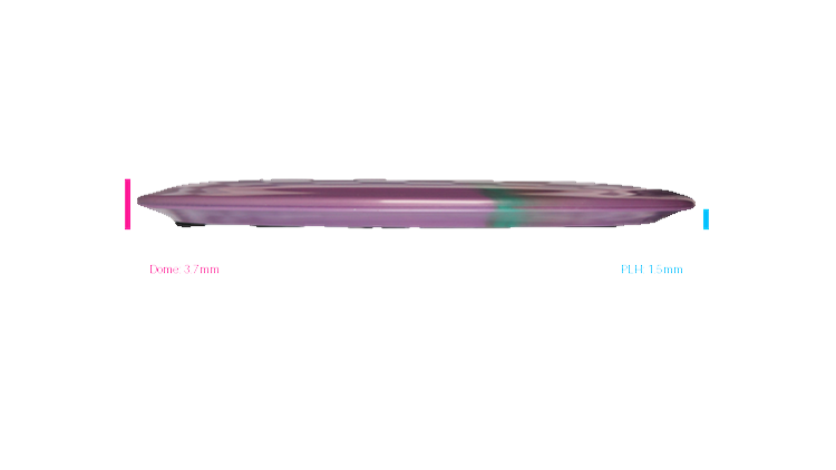 Discraft 2026 Missy Gannon Tour Series Titanium Cicada Fairway Driver Profile View
