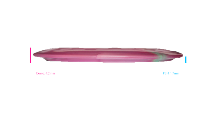Discraft 2026 Paige Pierce Tour Series Titanium Passion Fairway Driver Profile View