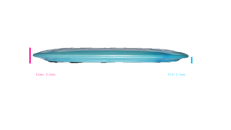 Discraft 2026 Paige Pierce Tour Series Titanium Passion Fairway Driver Profile View