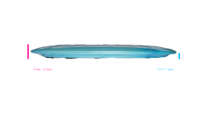 Discraft 2026 Paige Pierce Tour Series Titanium Passion Fairway Driver Profile View