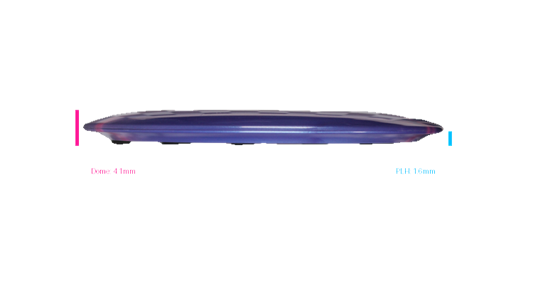 Discraft 2026 Paige Pierce Tour Series Titanium Passion Fairway Driver Profile View