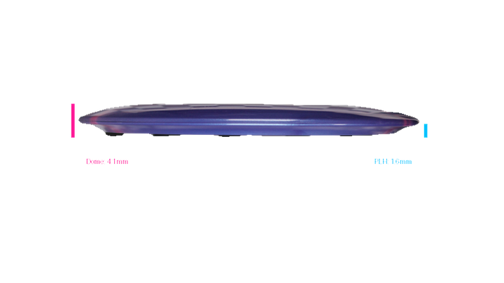 Discraft 2026 Paige Pierce Tour Series Titanium Passion Fairway Driver Profile View