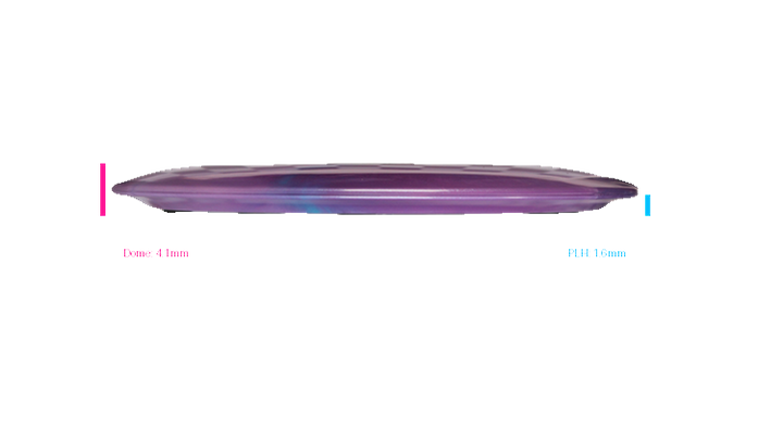 Discraft 2026 Paige Pierce Tour Series Titanium Passion Fairway Driver Profile View