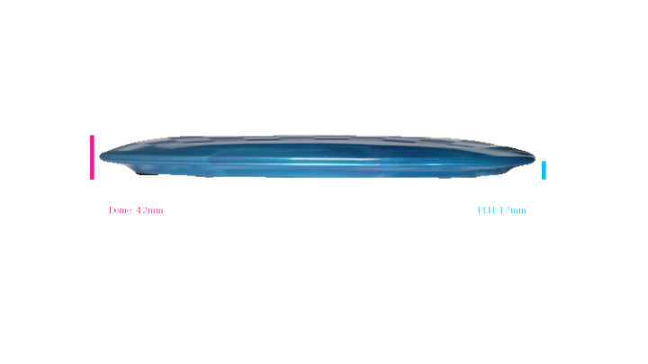 Discraft 2026 Paige Pierce Tour Series Titanium Passion Fairway Driver Profile View