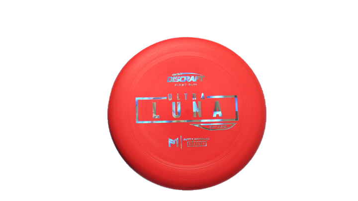 Discraft First Run Paul McBeth Putter Line Soft Ultra-Luna Putter Front View