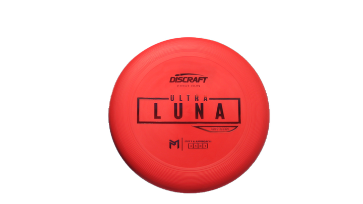 Discraft First Run Paul McBeth Putter Line Soft Ultra-Luna Putter Front View