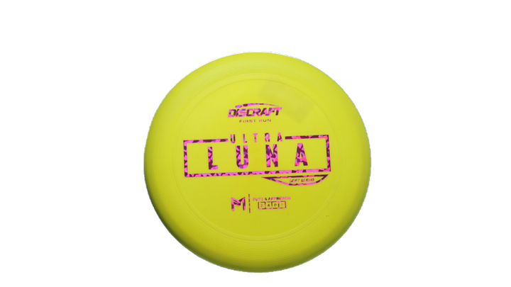 Discraft First Run Paul McBeth Putter Line Soft Ultra-Luna Putter Front View