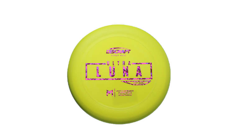 Discraft First Run Paul McBeth Putter Line Soft Ultra-Luna Putter Front View