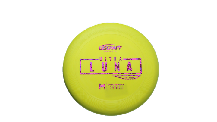 Discraft First Run Paul McBeth Putter Line Soft Ultra-Luna Putter Front View