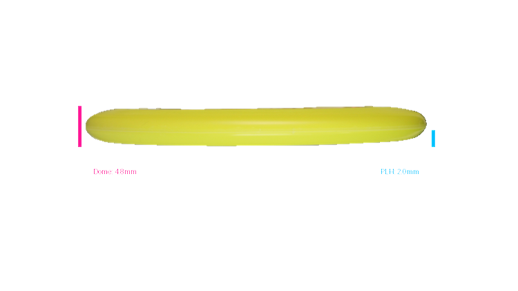 Discraft First Run Paul McBeth Putter Line Soft Ultra-Luna Putter Profile View