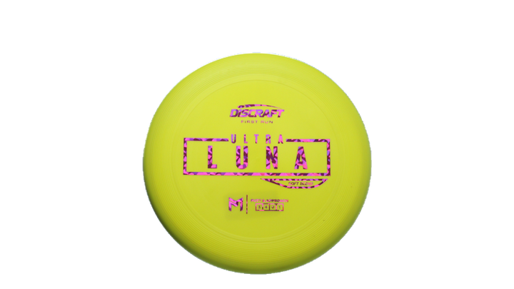 Discraft First Run Paul McBeth Putter Line Soft Ultra-Luna Putter Front View