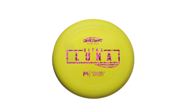 Discraft First Run Paul McBeth Putter Line Soft Ultra-Luna Putter Front View