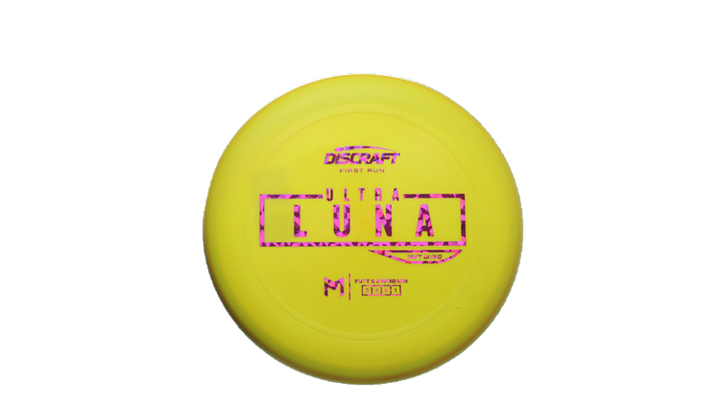 Discraft First Run Paul McBeth Putter Line Soft Ultra-Luna Putter Front View