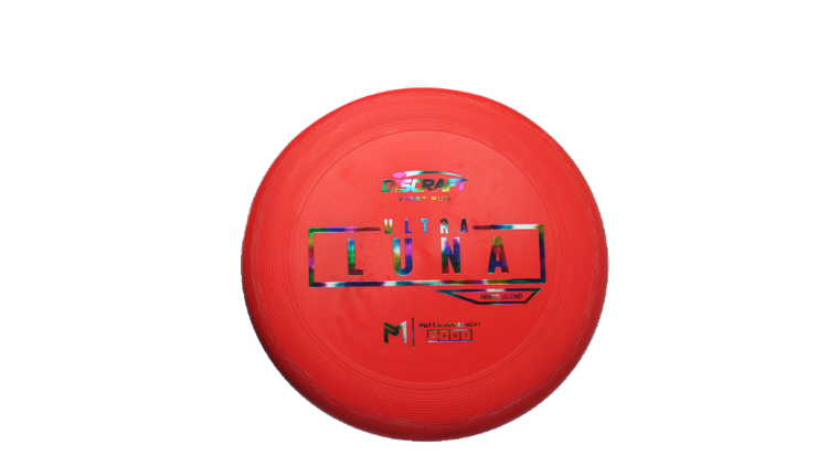 Discraft First Run Paul McBeth Putter Line Hard Ultra-Luna Putter Front View