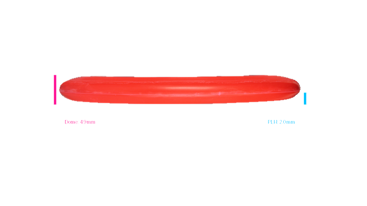 Discraft First Run Paul McBeth Putter Line Hard Ultra-Luna Putter Profile View