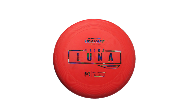 Discraft First Run Paul McBeth Putter Line Hard Ultra-Luna Putter Front View
