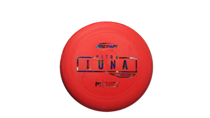 Discraft First Run Paul McBeth Putter Line Hard Ultra-Luna Putter Front View