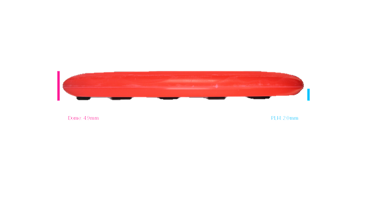 Discraft First Run Paul McBeth Putter Line Hard Ultra-Luna Putter Profile View